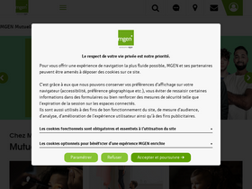'proximite.mgen.fr' screenshot