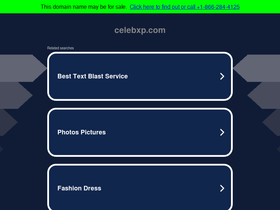 'celebxp.com' screenshot