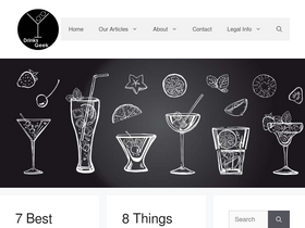 'drinksgeek.com' screenshot