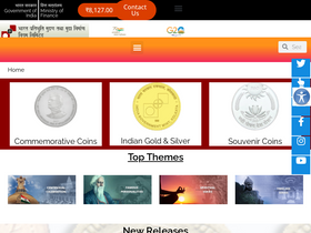 'indiagovtmint.in' screenshot