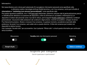 KLK homepage screenshot