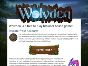 'wolvden.com' screenshot