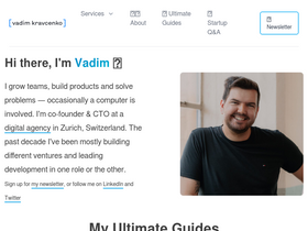 'vadimkravcenko.com' screenshot