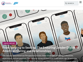 'americansurveycenter.org' screenshot