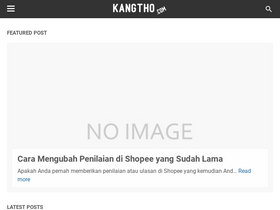 'kangtho.com' screenshot