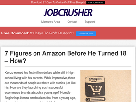 'jobcrusher.com' screenshot