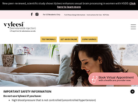 'vyleesi.com' screenshot
