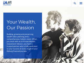 'iaprivatewealth.ca' screenshot