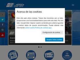 'circuitodejerez.com' screenshot
