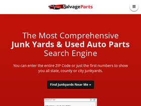 'salvage-parts.com' screenshot