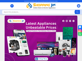 'shoppingjin.pk' screenshot
