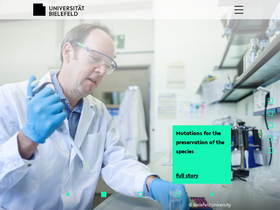 'uni-bielefeld.de' screenshot