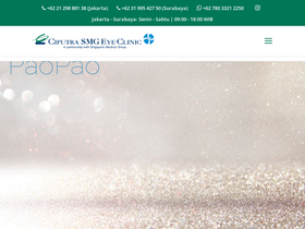 'ciputrasmgeyeclinic.com' screenshot