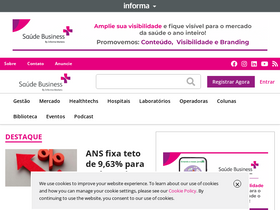 'saudebusiness.com' screenshot