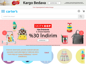 'cartersoshkosh.com.tr' screenshot