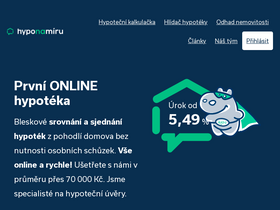 'hyponamiru.cz' screenshot