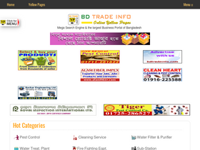 'bdtradeinfo.com' screenshot