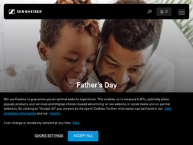 'sennheiser-hearing.com' screenshot