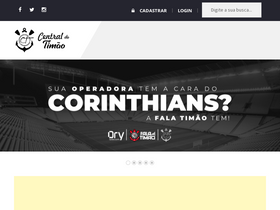 'centraldotimao.com.br' screenshot