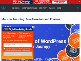 'monsterspost.com' screenshot