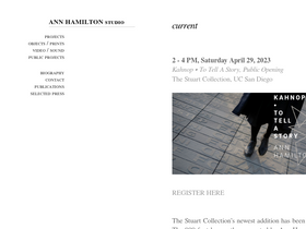 annhamiltonstudio.com