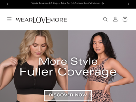 wearlovemore.com homepage screenshot