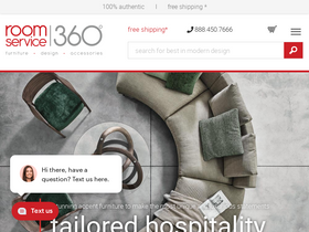 'roomservice360.com' screenshot
