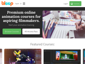 'bloopanimation.com' screenshot