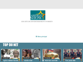 'abidjanshow.com' screenshot