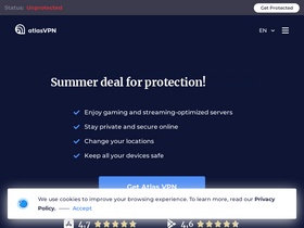 'atlasvpn.com' screenshot