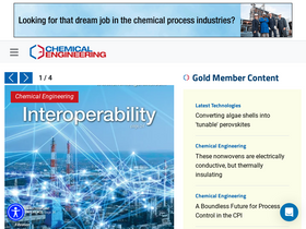 'chemengonline.com' screenshot