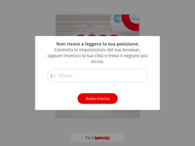 'volantinocoop.it' screenshot