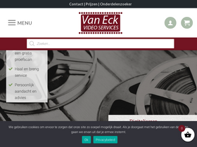 'van-eck.net' screenshot