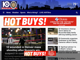 'kwtx.com' screenshot