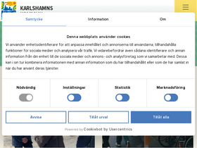'karlshamn.se' screenshot