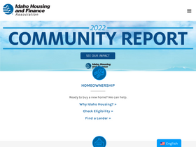 'idahohousing.com' screenshot