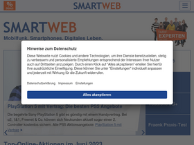 'smartweb.de' screenshot