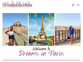 'dreamsinparis.com' screenshot