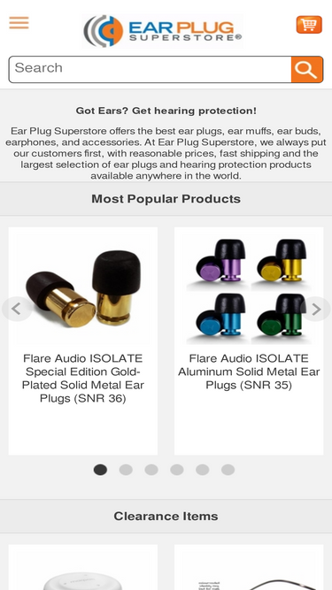 Flare Audio ISOLATE Aluminum Solid Metal Ear Plugs (SNR 35