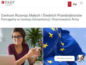 'pomoc.parp.gov.pl' screenshot