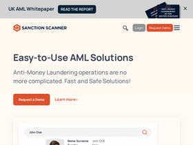 'sanctionscanner.com' screenshot