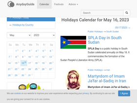 'anydayguide.com' screenshot