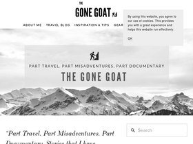 'thegonegoat.com' screenshot