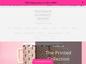 'wholesaleaccessorymarket.com' screenshot
