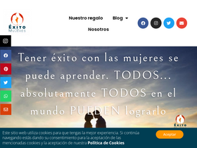 'exito-con-mujeres.com' screenshot