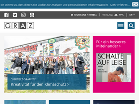 'graz.at' screenshot