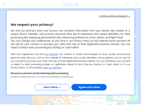 'solocal.com' screenshot