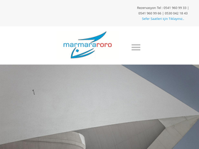 'marmararoro.com' screenshot