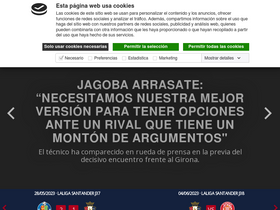 'osasuna.es' screenshot