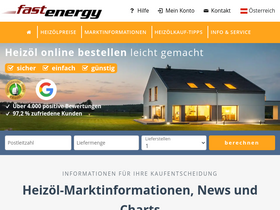 'fastenergy.at' screenshot